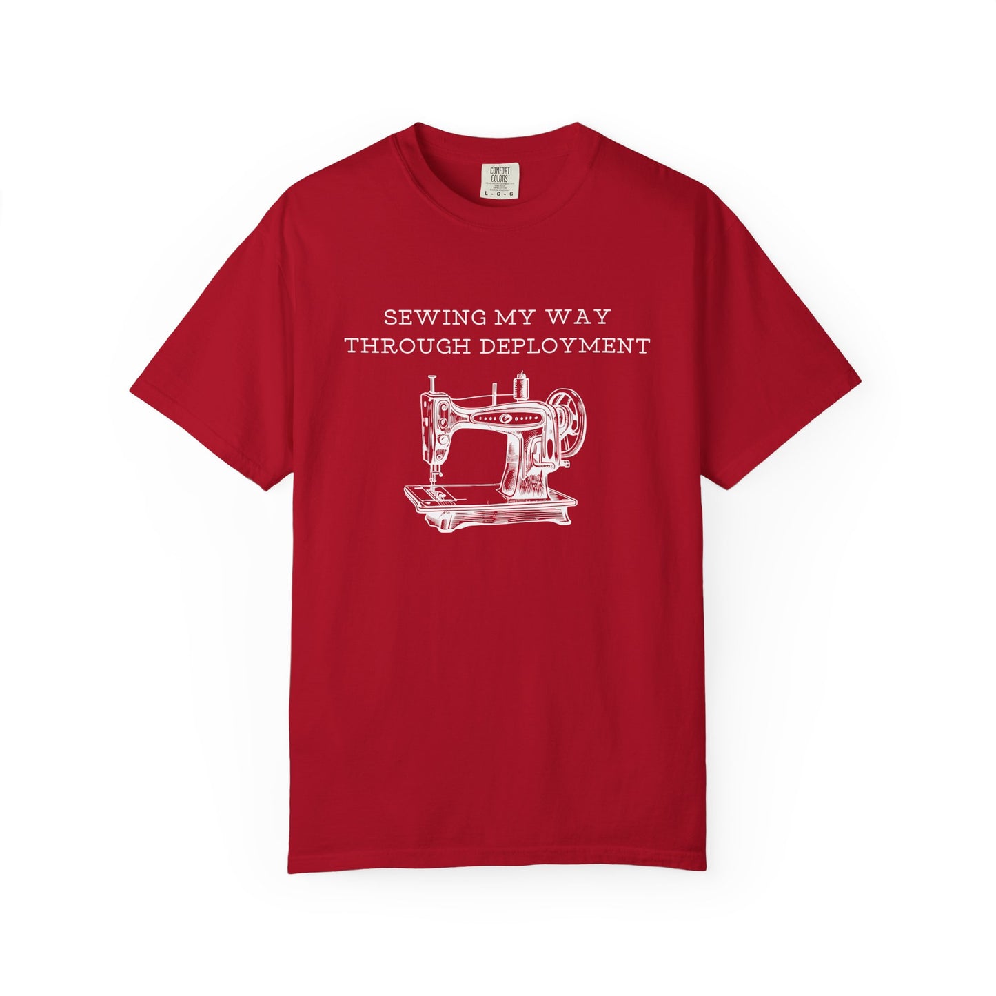 Sewing My Way Through Deployment T-Shirt