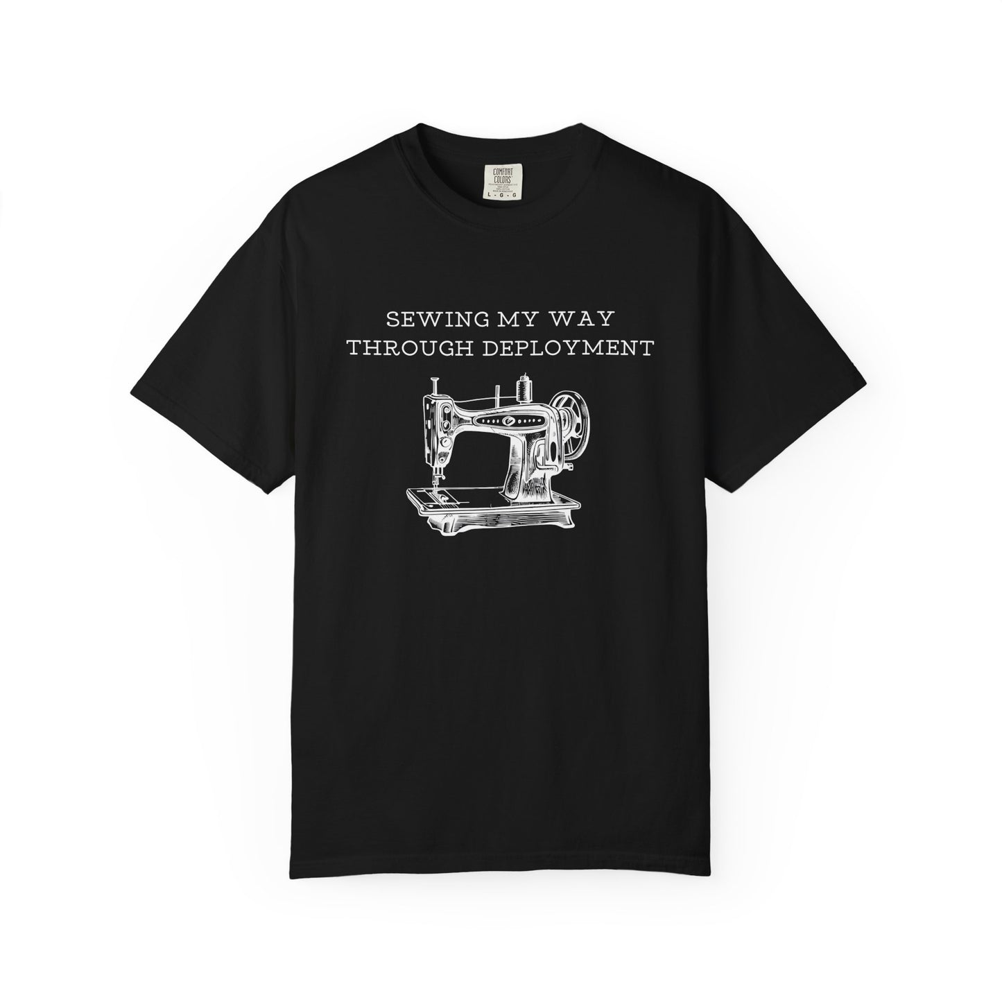 Sewing My Way Through Deployment T-Shirt