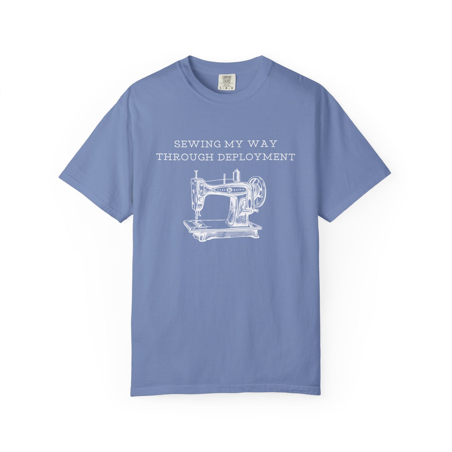Sewing My Way Through Deployment T-Shirt