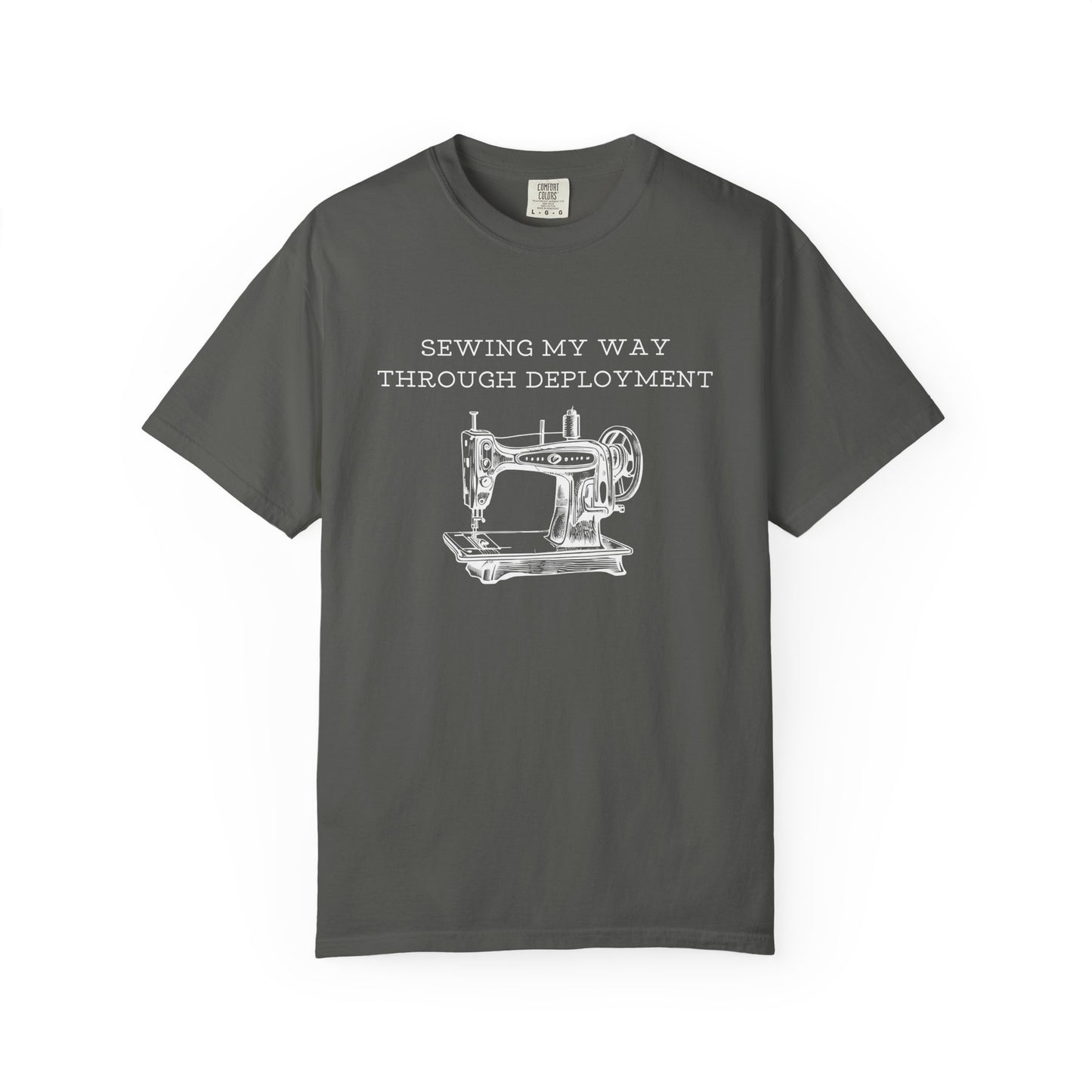 Sewing My Way Through Deployment T-Shirt