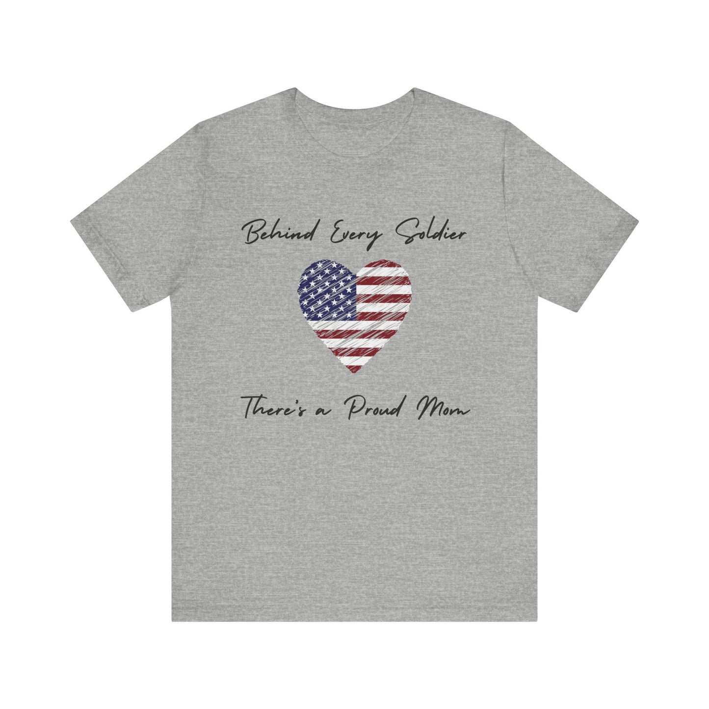 Proud Mom Military T-shirt