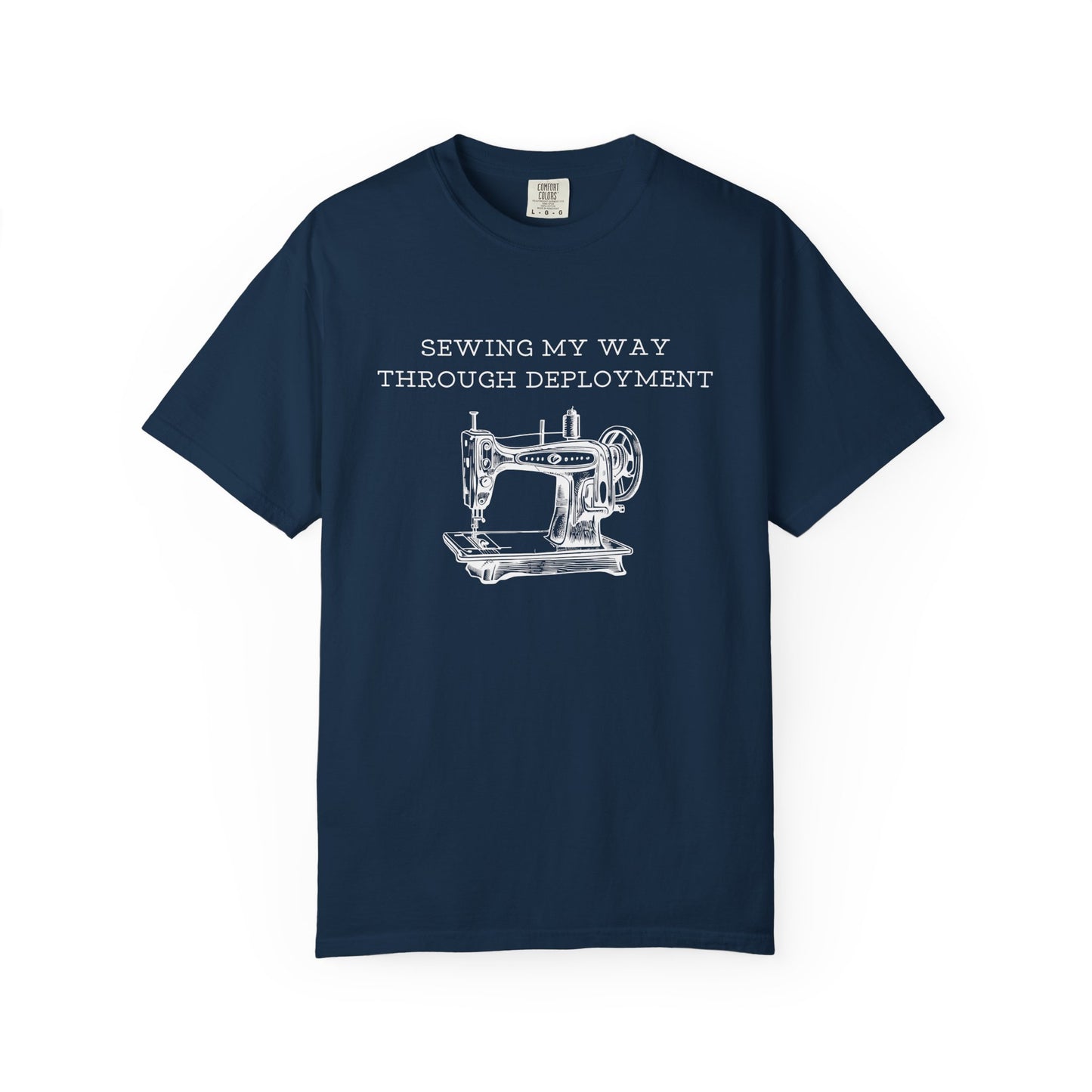 Sewing My Way Through Deployment T-Shirt
