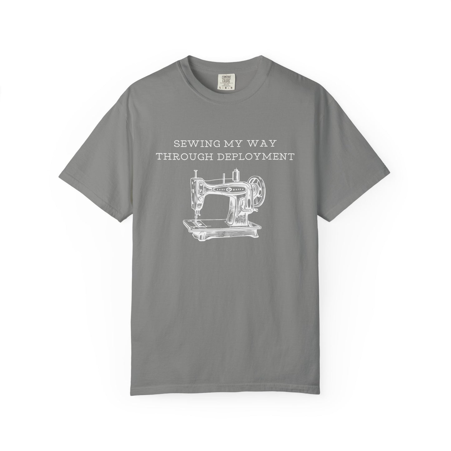 Sewing My Way Through Deployment T-Shirt