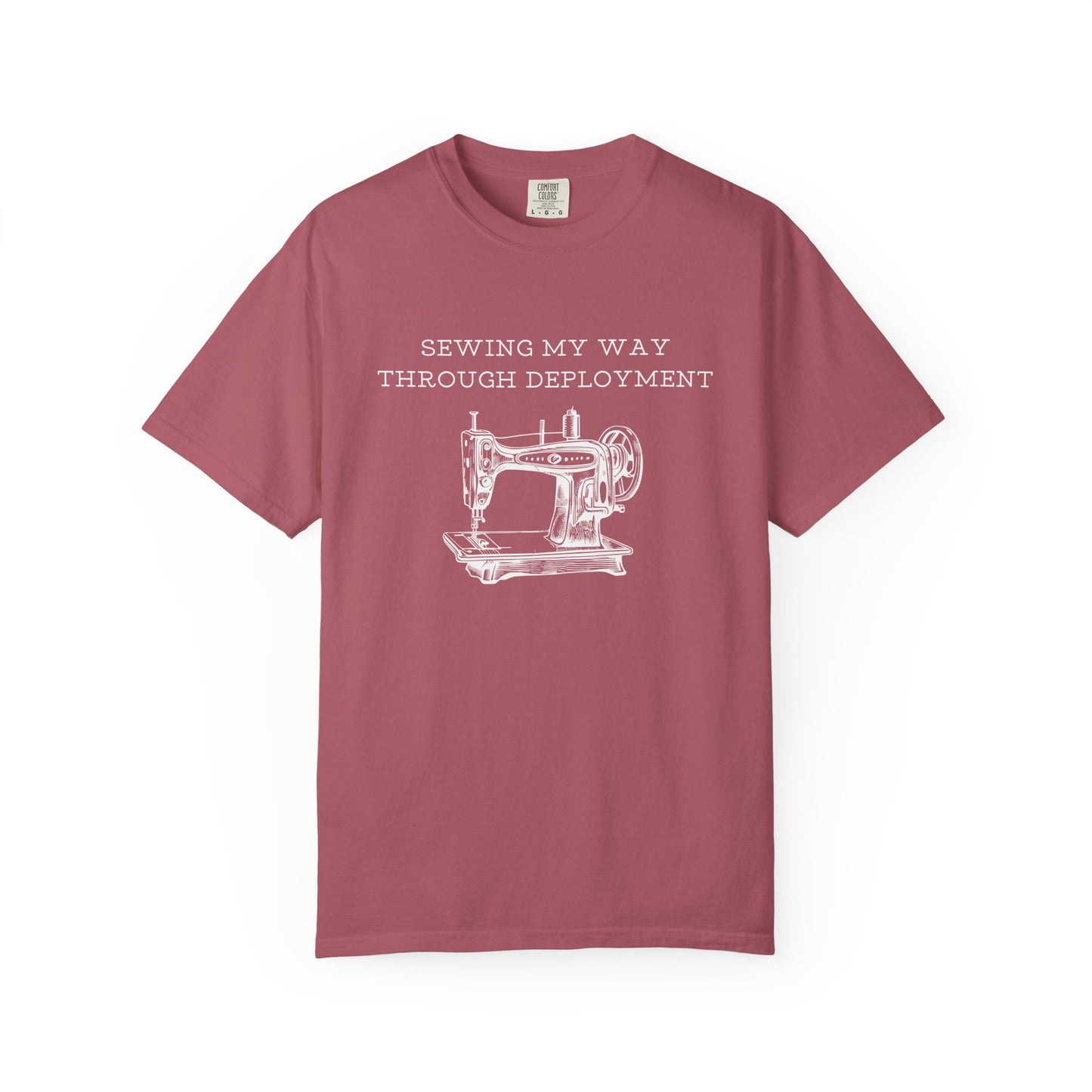 Sewing My Way Through Deployment T-Shirt