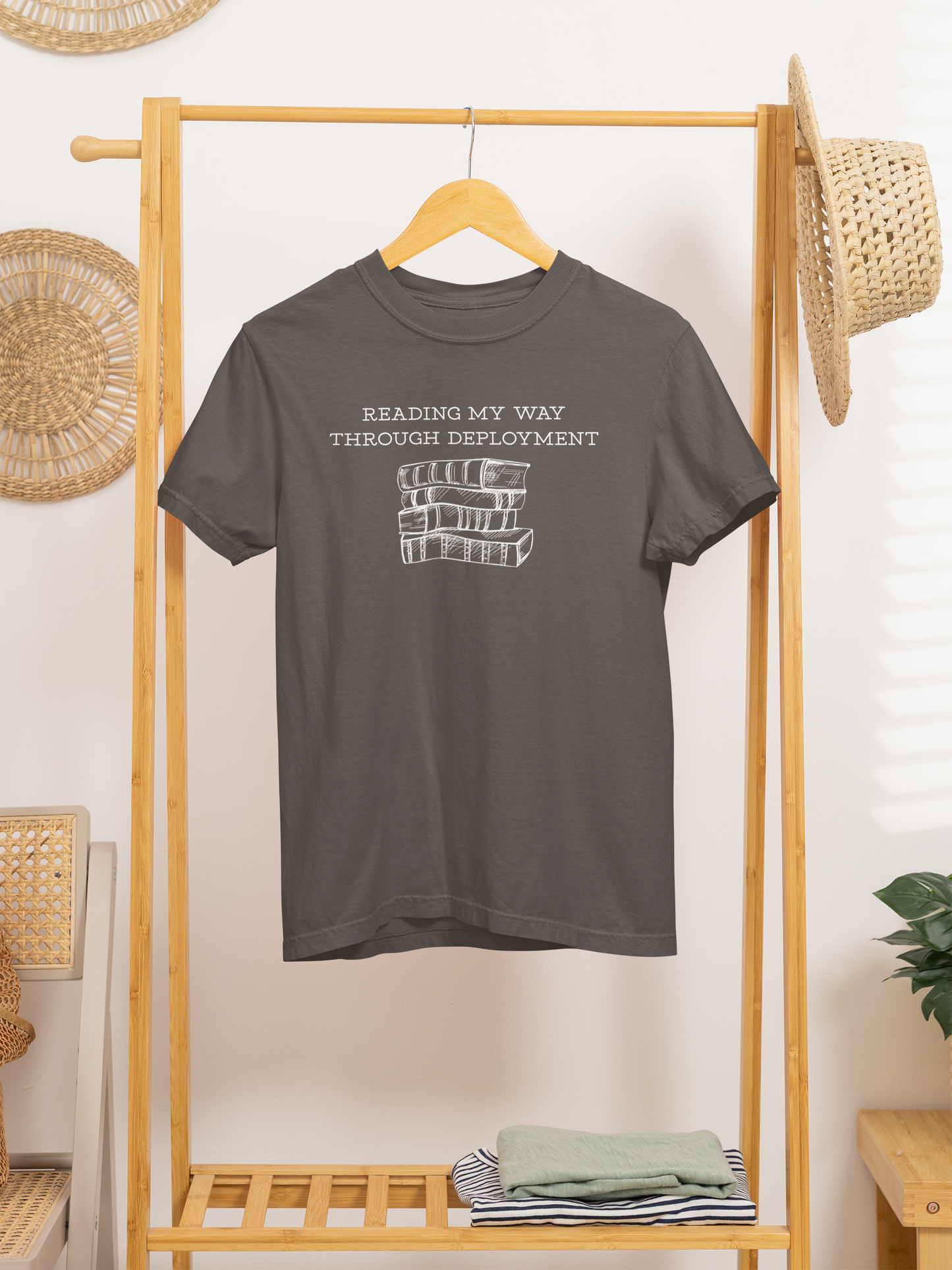 Reading Through Deployment T-Shirt