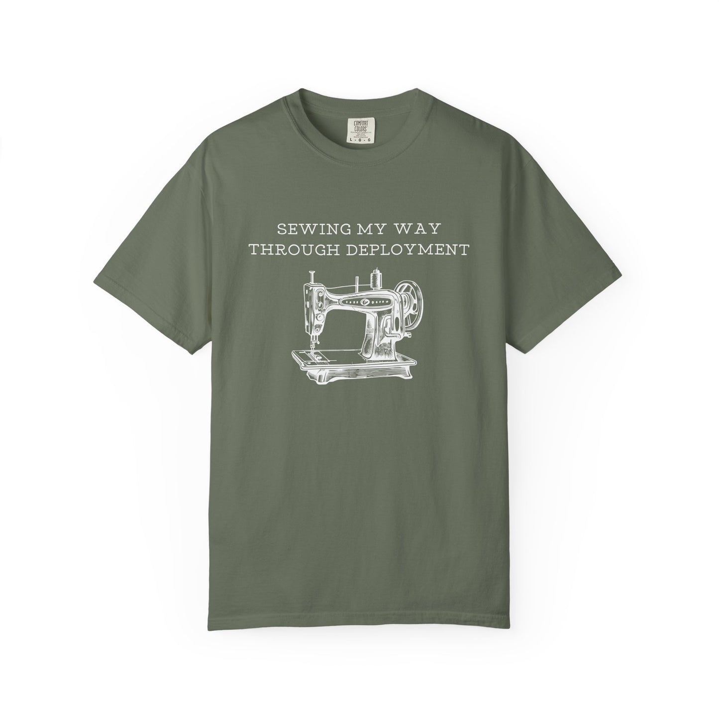 Sewing My Way Through Deployment T-Shirt