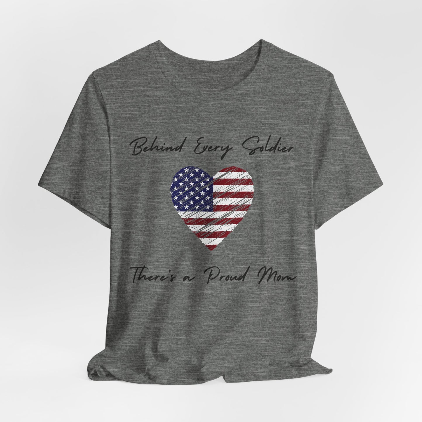 Proud Mom Military T-shirt