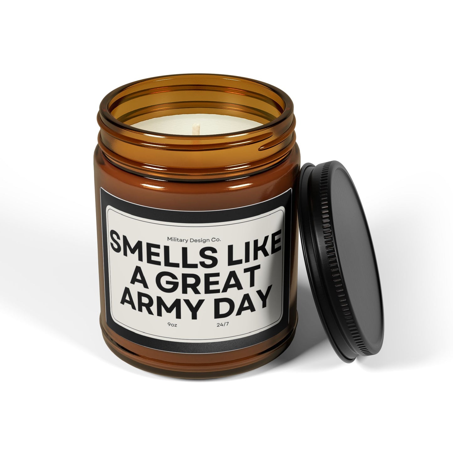 A Great Army Day Candle, gift for Soldiers and Veterans