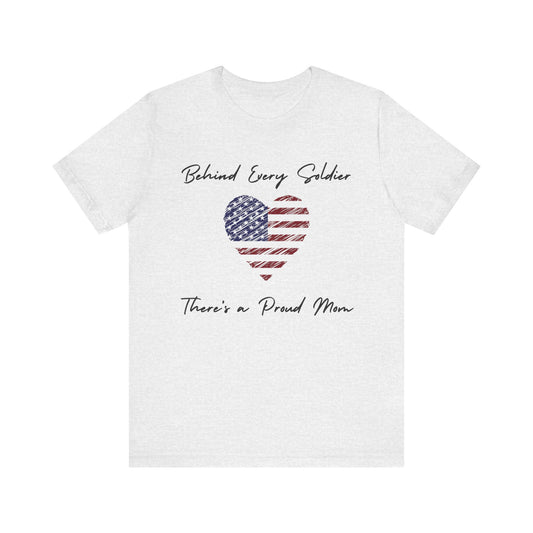 Proud Mom Military T-shirt
