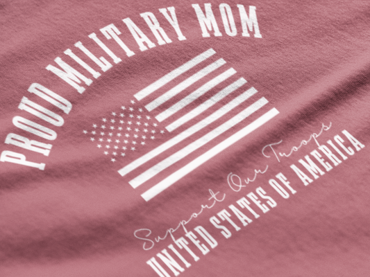 Proud Military Mom T-Shirt
