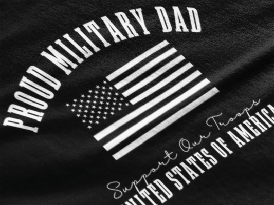 Proud Military Dad T-Shirt